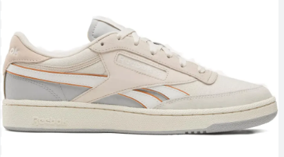 Reebok Unisex Club C Revenge Sneaker, Tapioca/Chalk/Grey 1, 7.5 Women/6 Men