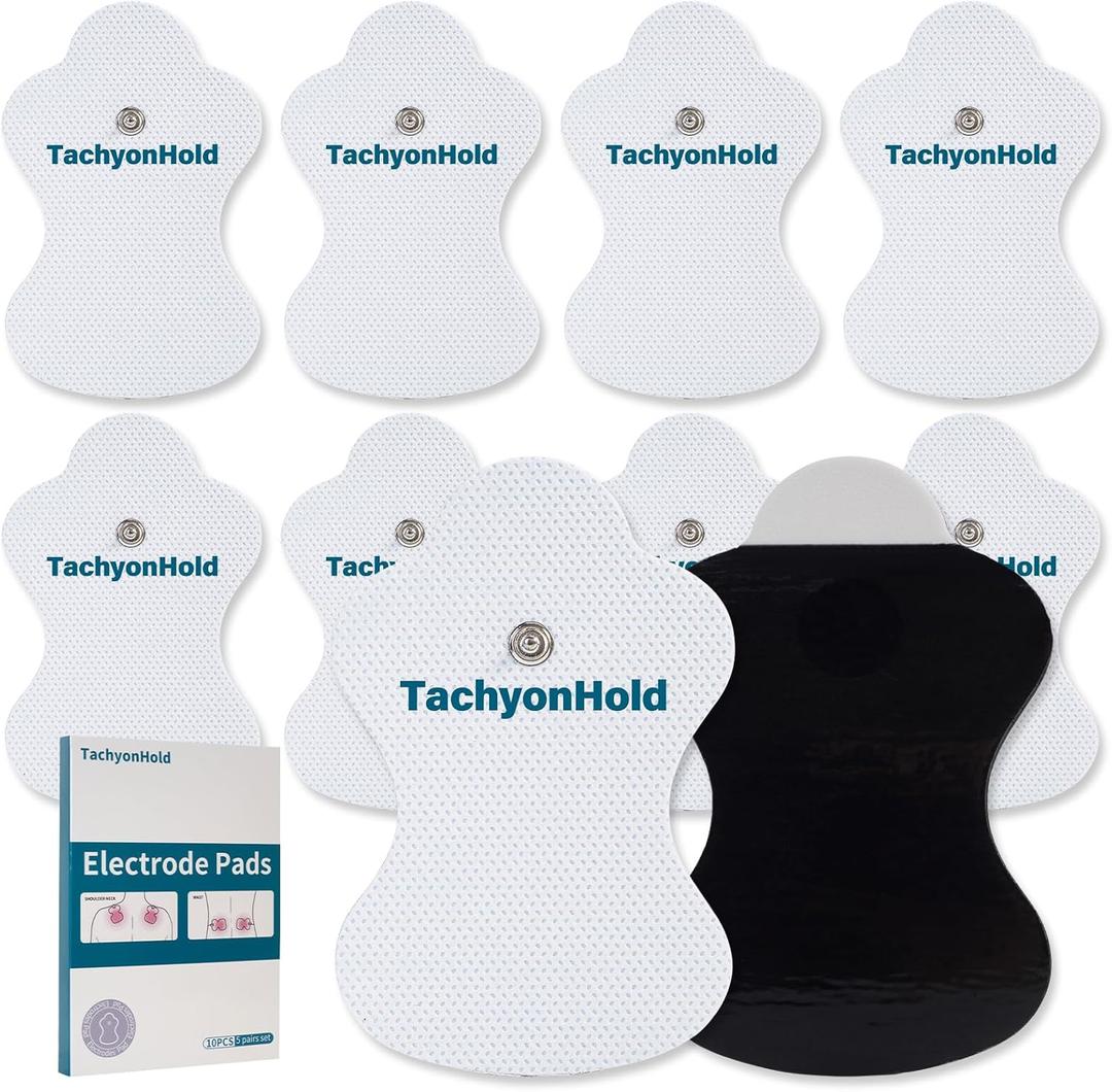 Compatible with Omron TENS Unit Electrode Pads, 10 PCS Nursal TENS Unit Replacement Pads