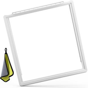241969501 Refrigerator Shelf Frame without Glass Compatible with Frigi-daire Shelf Replacement LFSS2612TF FGSS2635TF FFSS2615TS,AP4433007 Frigi-daire Refrigerator Parts Crisper Drawer Pan Cover