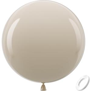 Bezente White Sand Giant Balloons 36 Inch - 8 Pack Jumbo Sand White Large Round Cream Latex Balloon for Birthday Wedding Bridal Shower Gender Reveal Party Decoration ( 04-white-p21 )