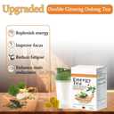 Energy Tea Immune Booster Ginseng Tea, Ginseng Oolong Tea, Kidney and Liver for Women & Men (1) (EXP 10/06/26)