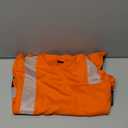 FR Shirt 6 oz Hi Vis Fire Resistant Flame Resistant Shirts for Men,Welding Shirt Cotton CAT2 Long-Sleeved Shirts, Small, Orange