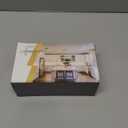 Amerdeco 10 Pack Oil Rubbed Bronze Cabinet Pulls 3-3/4 Inch(96mm) Hole Center Drawer Pulls Cabinet Hardware Kitchen Cabinet Handles for Bathroom Dresser Pulls ZH00013