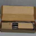 KAMANINA Bronze Curtain Rods for Windows 72 to 144 Inches (6-12ft), 1 Inch Long Curtain Rod 32 to 144, Heavy Duty Decorative Single Drapery Rods, Twisted Cage End