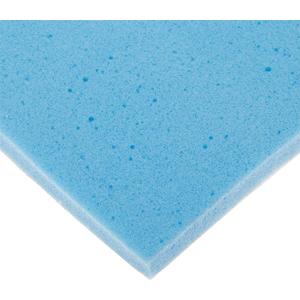 Rolyan Temper Foam, 3/8" x 16" x 24", Self Adhesive Sheets, Blue, Medium Density, Case of 2