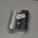 Clear Plastic Mini Cupcake Container,50 PC Desk Pet Containers Mooncake Boxes Muffin Pod Dome Muffin Single Desk Pet Holders Individual Cupcake Containers Plastic Disposable (Black, 50pc)