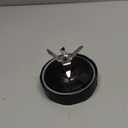 7 Fins Blender Blade Replacement Parts Compatible with Ninja Blender Top Lid Accessories for Ninja Auto iQ BL682-30 BL642-30 BL450-30 BL482-30 BL687CO-30 ect. (Black)