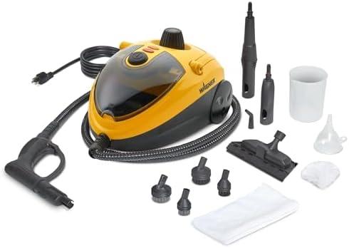 Wagner Spraytech C900054 905e AutoRight Multi-Purpose Steam Cleaner, 12 Accessories Included, Power Steamer for cleaning, Color May Vary