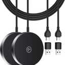 NewQ Magnetic Wireless Charging Pad, Certified 15W Wireless Charger Mag-Safe Compatible with iPhone 16/16 Plus/16 Pro/16 Pro Max/15/14/13/12 Series (2Pack)