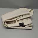 HiCaptain Dog Crate Cover 48.0" L x 30.0" W x 33.0" H with Breathable Mesh, Durable Heavy Duty Kennel Cover, Dual Zippered Panels, Windproof Waterproof UV-Resistant(Beige)