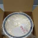 Dog Water Bowl No Spill 70oz/2L Large Capacity Dispenser Non Slip No Splash Bowl Pet Slow Feeder No Drip Dog Water Bowl on Vehicle Slow Water Bowl for Dogs and Cats (White)