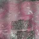 Merelax Soft Shaggy Rug for Kids Bedroom, Oval 2.6'x5.3' Plush Fluffy Rugs for Living Room, Furry Carpet for Teen Girls Room, Anti-Skid Fuzzy Comfy Rug for Nursery, Cute Baby Play Mat, Tie-Dyed Pink