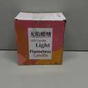 HAIDOLIANGE 6PCS Led Candles,Flameless Candles Battery Operated, Pillar Fake Candles,Velas Artificiales para Decoration for Valentine's Wedding Christmas Table Decorations (D2.5 x H7)