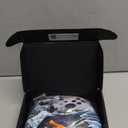 eXtremeRate The Great Wave Patterned Faceplate Cover, Soft Touch Front Housing Shell Case Replacement Kit for Xbox One Elite Series 2, Xbox Elite 2 Core Controller Model 1797 - Accent Rings Included