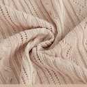 Arach&Cloz Women's 2024 Lightweight Summer Cardigan 3/4 Sleeve Crochet Patterns Knit Shrug Sweater Tops (Pink, L)