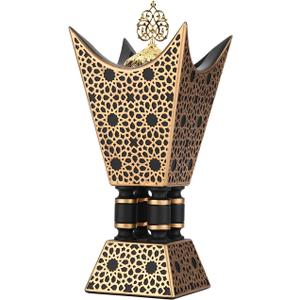 Bakhoor Incense Burner, Oud Frankincense Resin Burner 8.85Inches Tall,Charcoal Incense Burner - for Yoga, Spa Aromatherapy, Office & Home Decor (Trophy Shape) (Black) Bakhoor Incense Burner, Oud Frankincense Resin Burner 8.85Inches Tall,Charcoal Incense Burner - for Yoga, Spa Aromatherapy, Office & Home Decor (Trophy Shape) (Black)