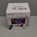 Electric FocusMini Projector, Projector 4K 1080P Support, 260 ANSI Lumens Projector with Wifi and Bluetooth, Upgrade Smart Proyector, 5w Speaker, Auto Keystone Correction 35"-130" Screen HY300 Plus