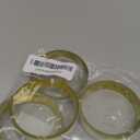 4Packs Steel Self-Adhesive Measuring Tape, 78-Inch or 200cm Imperial and Metric Scale Ruler Sticker, Left to Right Reading Tape Measure Sticker for Workbench, Woodworking, Saw, Drafting Table, Yellow (2m)