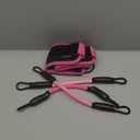 Ankle Resistance Bands with Cuffs, Workout Sets for Women, Resistance Bands for Working Out, Exercise Band for Leg Booty, Home Gym Workout Equipment, Ankle Weights Fitness Band Set (Pink)