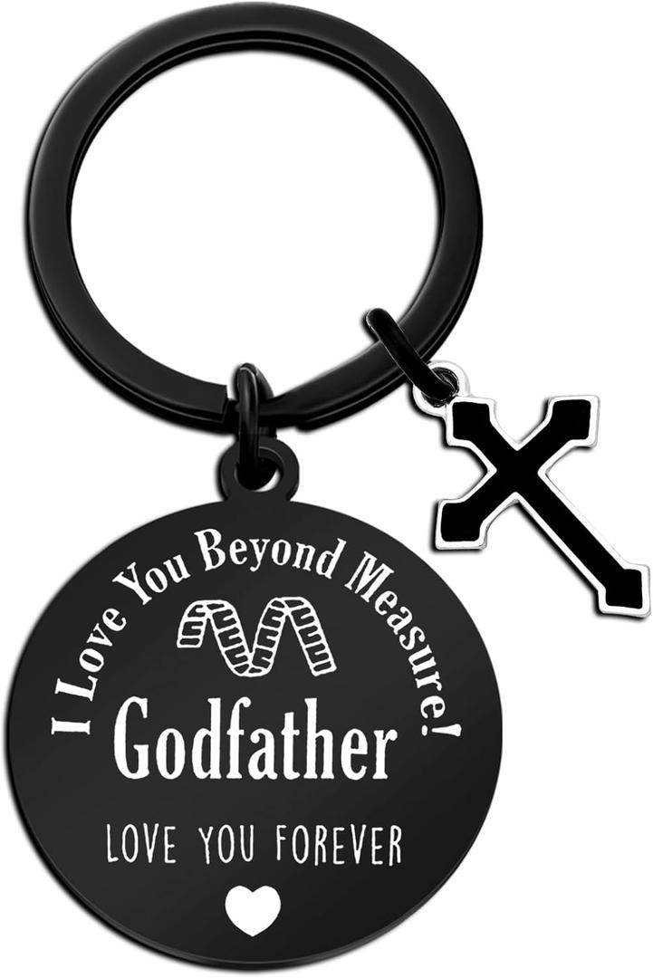 Super Uncle Best Godfather Cool Papa Super Dad Keychain Father's Day Birthday Christmas Gifts