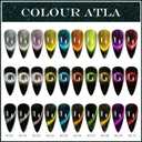 3 x 9D Cat Eye Effect Gold Chrome Nail Powder, Magnetic Holographic Nail Powder, Mirror Effect Manicure Pigment Dust Glitter for Salon Home Nail Art DIY Design (09)