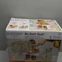 Ingenuity My Bath Seat for Sit-Up Baby Bathing, Sure & Secure Suction Cups, ASTM Safety Tested & Approved, Backrest for Assisted Sitting, Easy Setup & Storage, Pink