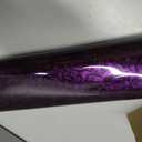 Lypumso Forged Carbon Fiber Vinyl Wraps, High Gloss Car Wrap Vinyl Rolls for DIY, Self-Adhesive Stickers with Air Release Technology for Auto Interior and Exterior (Purple Forged Carbon, 2ft x 10ft)