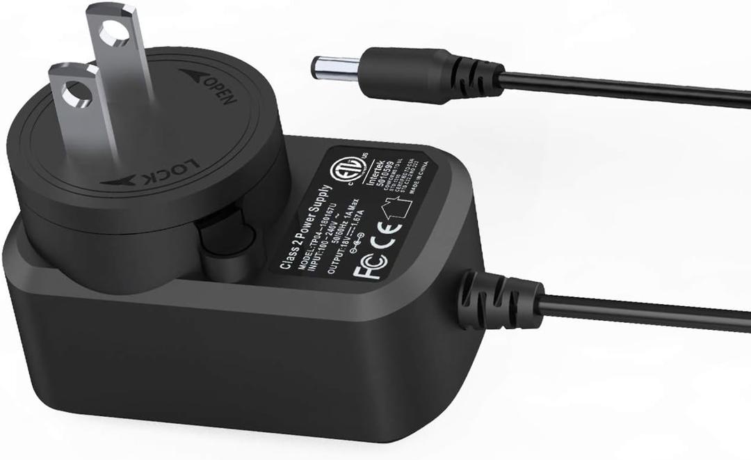QFUP Replacement Power Cord 30W Power Supply for Echo Show 2nd Gen, Echo Plus 2nd Generation, Show 8, Show 10 3rd Gen