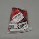 SlowTon No Pull Small Dog Harness and Leash Set, Puppy Soft Vest Harness Neck & Chest Adjustable, Reflective Lightweight Harness & Anti-Twist Pet Lead Combo for Small Medium Dogs (Red, XS) (B-Red - With Front Clip)