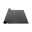 VEVOR Diamond-Plate Rubber Flooring Roll, 3 mm x 4 ft x 6 ft Garage Floor Mat, SBR Rubber Garage Flooring Roll, Easy to Clean, Diamond Plate Rubber Mat for Under Cars, Garage Industry Gym, Black