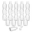 Saiveina 30 Pcs 1 oz Travel Bottles, Empty Hand Sanitizer Bottles, Portable, Refillable Containers for Business Trip