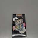 for iPhone 17 Case - Wireless Charging Compatible - Dual-Layer Hard Shell + Silicone Cover - Shockproof Protective Phone Case with Stylish Designs for Women - Butterflies Blue Gold