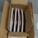 TheTerra Ceramic Dinnerware Sets for 4, 12 Pieces Porcelain Lightweight Speckled Plates and Bowls Sets, Scratch Resistant Dish Set, Oven & Microwave & Dishwasher Safe, Coca Mocha