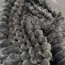 Tefici Heated Blanket Throw Electric Blanket Throw,50"x60" Heating Blanket, 6 Levels Fast Heating, 1-4 Hours Auto Off, Soft Flannel to Sherpa,Machine Washable, ETL&FCC Certified Grey