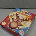 Christmas Games for Family PartyInflatable Reindeer Antler Ring Toss Game and Wobbling Punching Bag, Fun Holiday Games Xmas Gifts for Kids and Adults Also Great for Carnival Decoration