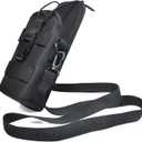 Universal Radio Molle Pouch, Heavy Duty Nylon Walke-Talkie Hostle Belt Pack MOLLE System Military for Baofeng Kenwood Yaesu Motorola Talkabout Walkie Talkie