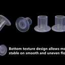 High Heel Stoppers 12 Pairs 3 Sizes Heel Stoppers for Women Grass Wedding, Clear Heel Protectors for Shoes Walking on Grass and Uneven Floor Heel Grass Stoppers, 24 Count (Pack of 1)