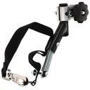 Universal Bike Trailer Hitch Coupler, Aluminum Alloy Bicycle Trailer Connector for 19-32mm Tube, Black Cycling Adapter for Kids, Pets, Cargo, and Outdoor Activities