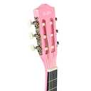 Music Alley MA-34-PNK Acoustic Beginner Guitar Pack, Pink