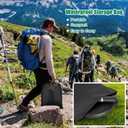 PAHTTO Portable Toilet Seat for 5 Gal Buckets, Camping Toilet Seat with Lid for Adults, Snap-on Toilet Seat with Storage Bags and Disposable Toilet Bags, Camping, Hiking, Emergency, Car, Boat (Black)