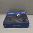 Saker Cordless Leaf Blower Portable Dust Cleaner Handheld Lightweight Blowers 180000 RPM with Adjustable Speed for Patio Cleaning, Drying,Camping Gifts 2 Batteries BF170 Black