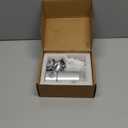 Vortopt Faucet Filter, NSF Certified, 400 Gallon High Efficiency Water Purification System, Fast 99% Chlorine & Odor Removal, Modern Simple Silver with 1 Water FilterT1-Silver