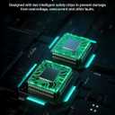 Belkin Portable Charger, Power Bank 10000 mAh w/Integrated Cable - 20W Fast Charge USB-C Power Delivery, iPhone Charger - Apple iPhone 17, Air, Pro, Pro Max, iPad, Samsung Galaxy S25, & More - Black