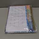 6 x Gannyfer 2026 Wall Calendar, 18 Monthly Desktop/Wall Calendar 2026-2027, Use from Jan 2026 to Jun 2027, 11" x 8.5", Wall Planner for Your Family, School or Office (3 Stickers Included)