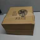 10-Inch Silver Cigarette Lighter Fan, Two-Speed Adjustment, 360-Degree Rotation, Clip-On Design 12 Volt Fan, Perfect for Cars, Trucks, RVs and More (Cord Length 6.56FT)