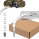 Chrome Sportster Mirrors Compatible with Street Glide Electra Glide Softail Dyna 1982-2019 2020 2021 2022 2023