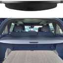 Cargo Cover for Jeep Grand Cherokee (2 Row; WL) 4XE Accessories 2022 2023 2024 2025 Rear Black Trunk Shade Luggage Security Cover