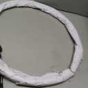49ft Barbed Razor Wire, Hot-Dip Galvanized Barb Wire Roll for Crafts Fences, Fence for Critter Deterrent