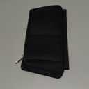 ZTUJO Purse Organizer Insert for le pliage, Compatible with Longchamp Le Pliage Top Handle S/ M, Shoulder Bag S/ L (Black, Large For Top Handle M and Shoulder Bag L)