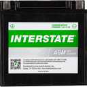 Interstate Batteries YTX14-BS - Batera de 12 V y 12 Ah para deportes motorizados, 200CCA AGM, repuesto recargable para motocicletas, cuatrimotos, UTV, scooters, motos de nieve (CITX14-BS)